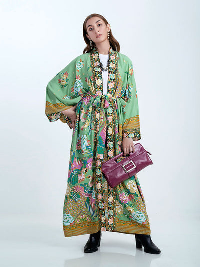 Enlighten Me then Gown Robe Kimono
