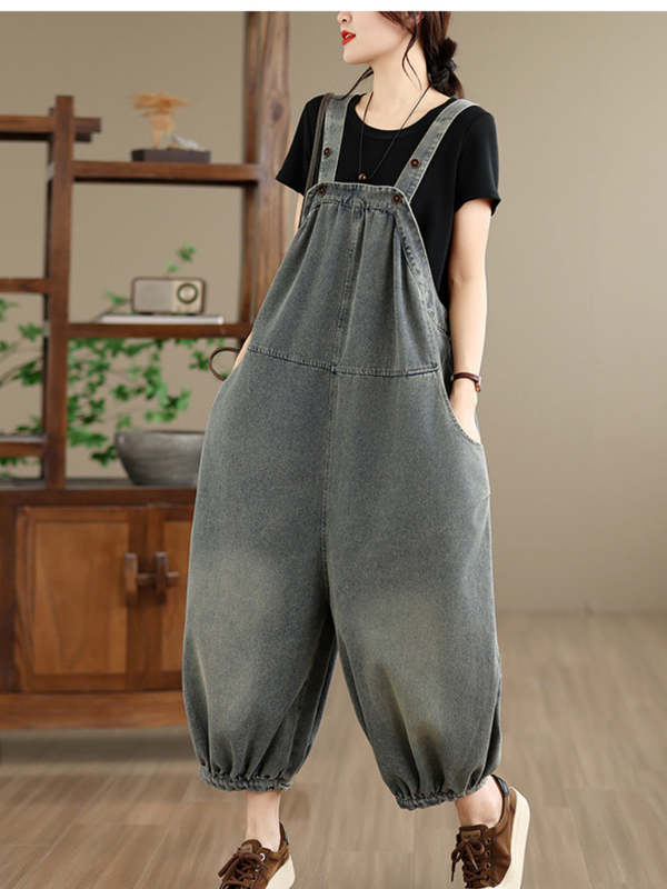 Easy Weekend Denim Overalls — Relaxed, Flattering, Effortless Fit You’ll Love