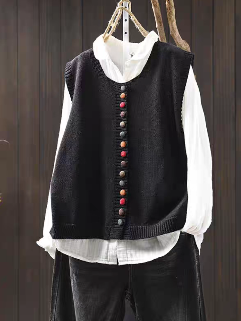 Women's Black Loose Top 