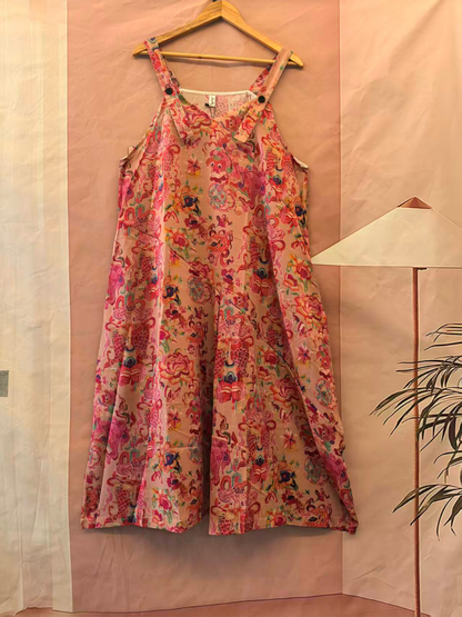 Breezy Floral Printed Loose Overalls for Women | Eva Trends