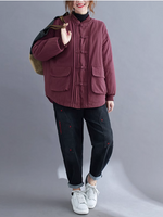 La cómoda chaqueta de cuello de ropa de uso diario de las mujeres