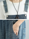 Women's Cool & Soft Pocket Style Bib's Dungarees
