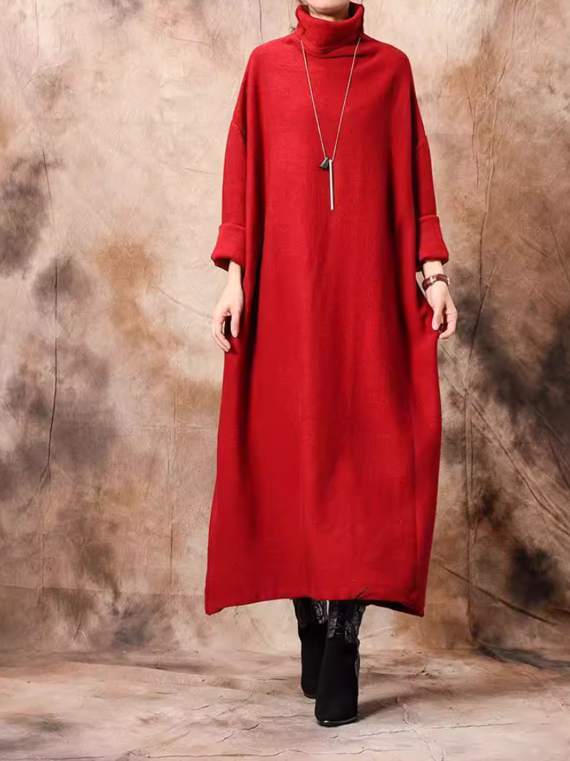 Women’s Fashionable & Cozy Warm A-line Loose Dress