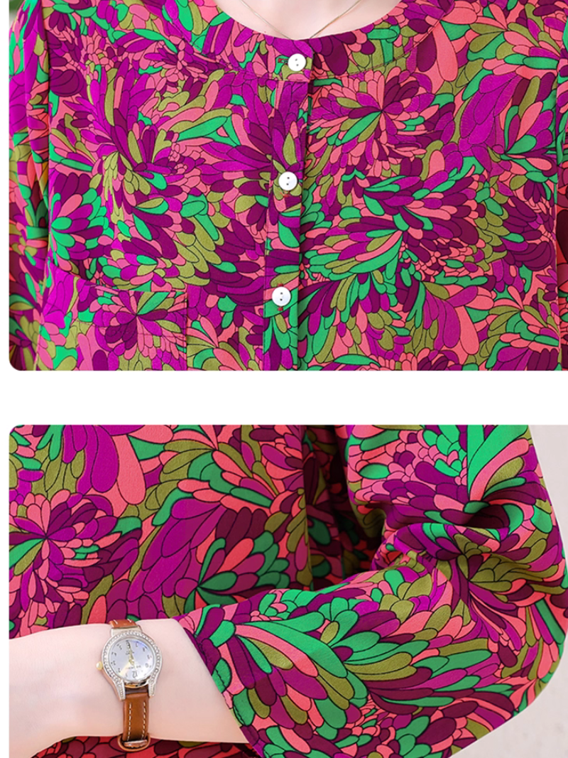 Sommer trendy & anmutiger lässig gedruckter Midi Top