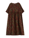 Women's Floral Smock Dress