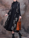 Modern Comfort Women's Printed Plaid Long Cardigan