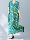 Women's Beach Wear Summer Printed Kaftan Dress