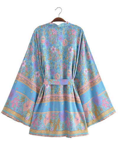 Women's Short Sleeves Kimono Jacket