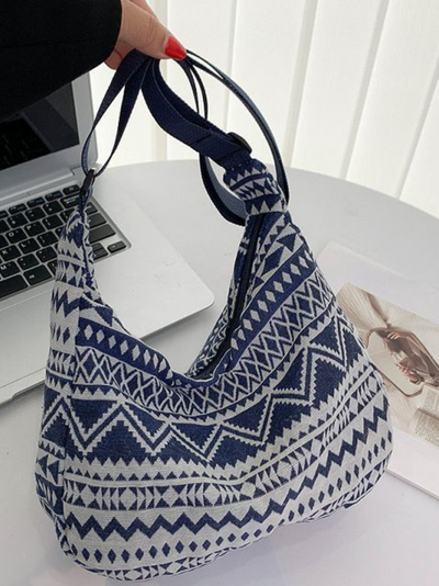 Women's Dark Blue Shoulder Bag