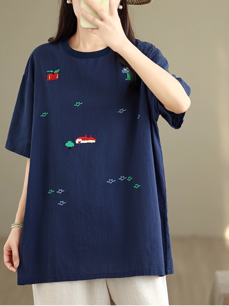 Women's Blue Fashionable Top 