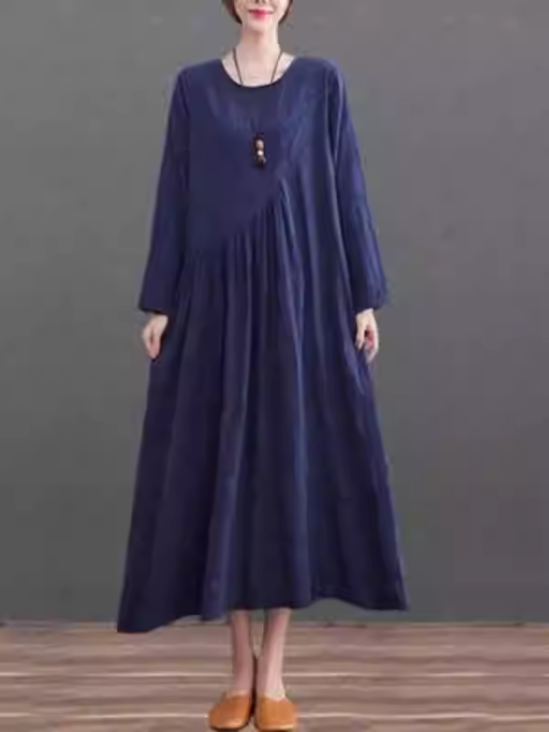 فستان نسائي أنيق وعصري بتصميم على شكل حرف A