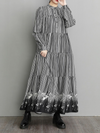 Women's Modern Maxi Shirt Dress
