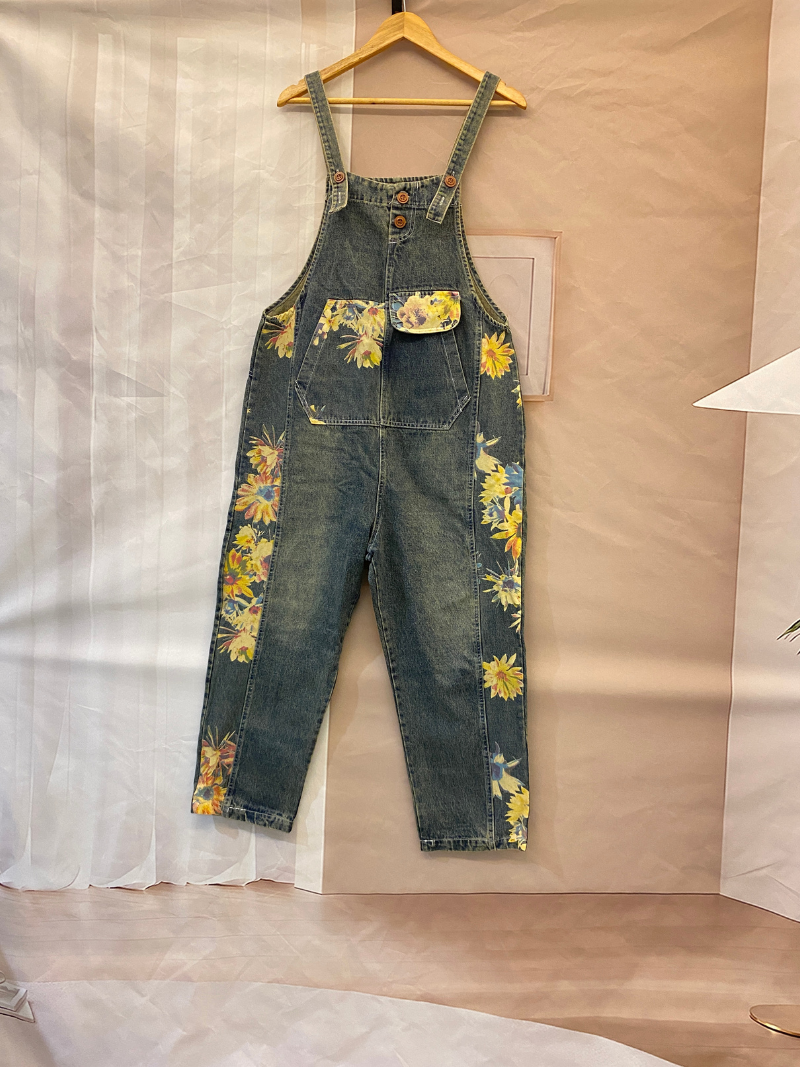Wildest Dreams Cotton Denim Overalls Dungarees