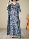 Women's Dark blue Kaftan Dress