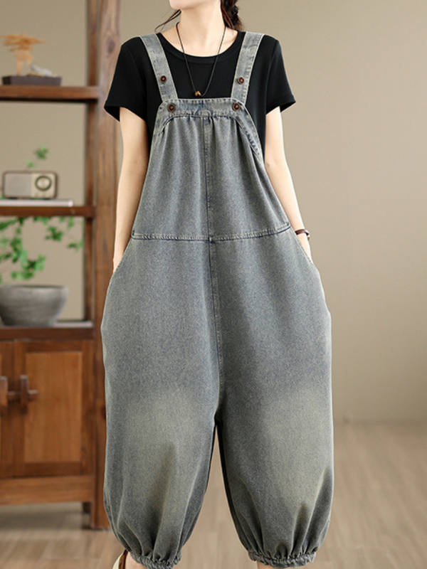 Easy Weekend Denim Overalls — Relaxed, Flattering, Effortless Fit You’ll Love