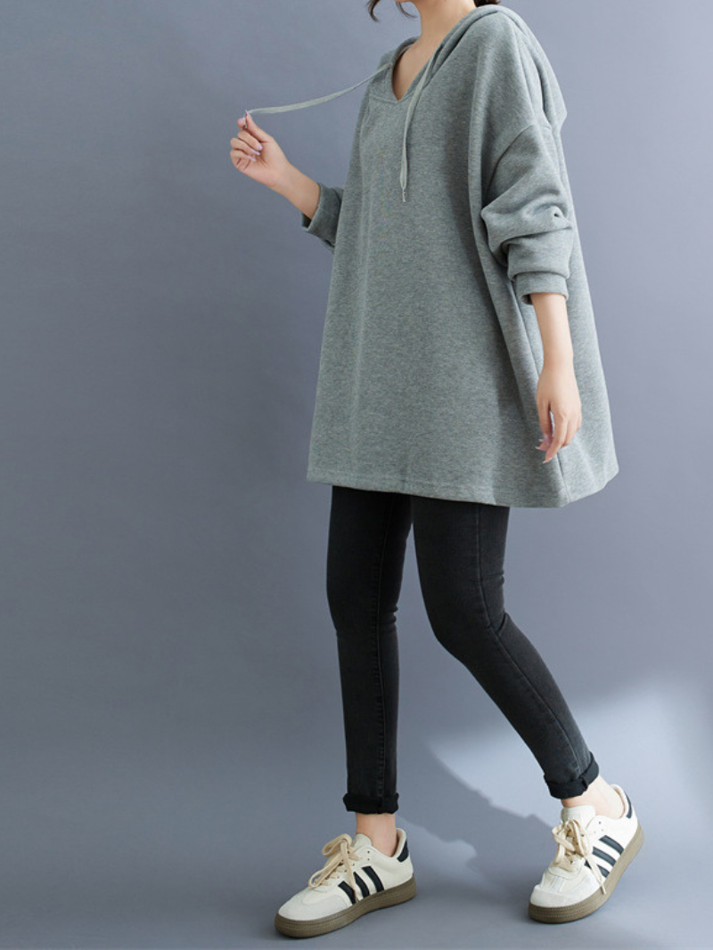 Bequemer Kapuzenpullover für Damen für den Alltag