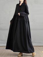Lightweight casual smock dress