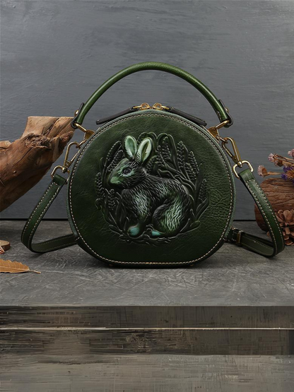womens premium leather crossbody handbag