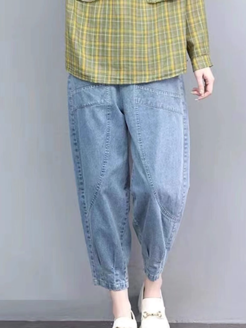 Women's Relaxed Fit Soft Casual Loose Harem Pants Bottom