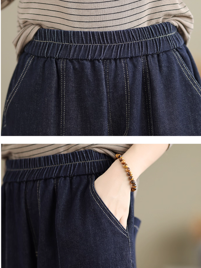 Women's Summer  Perfect & Comfy Stretch Baggy Loose Bottom