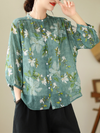Women's Green Loose Top