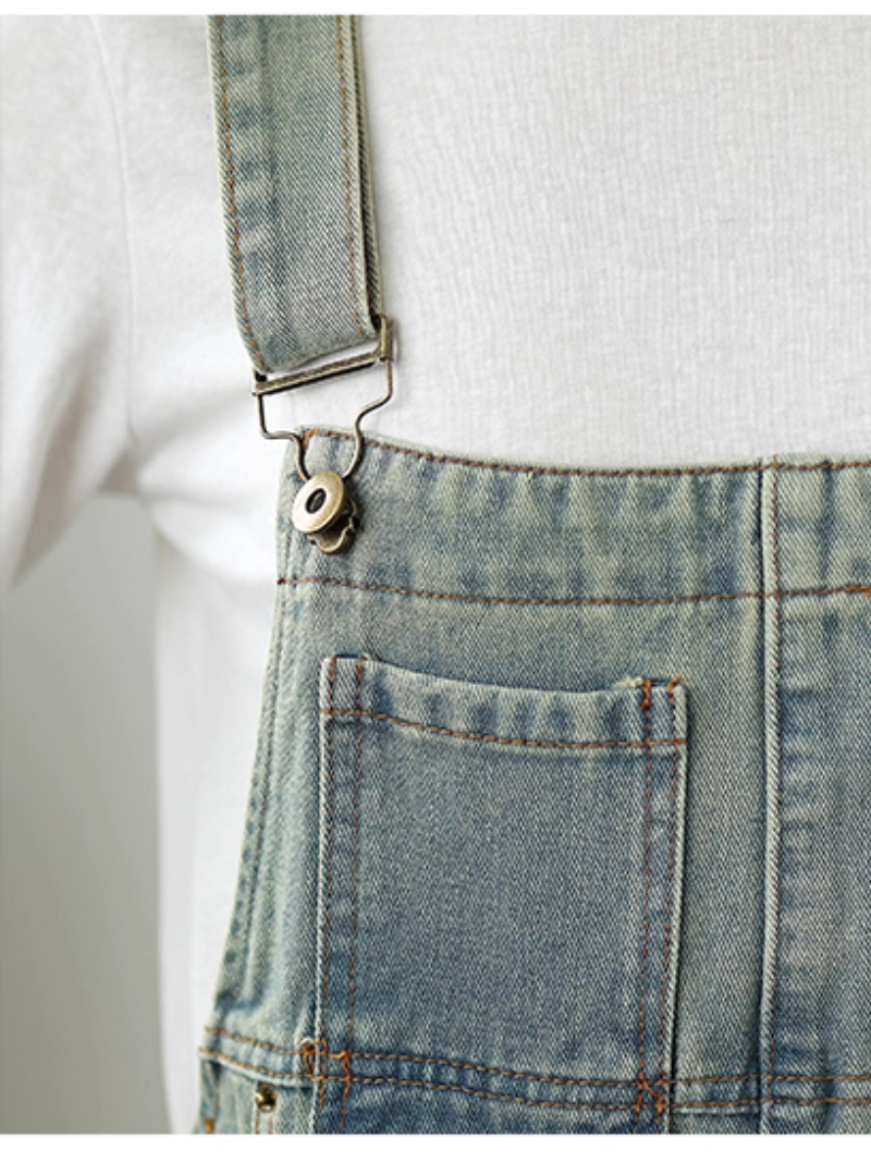 Women's Stripe Dungaree