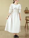 Women's Embrace Your Style Lace-up Long Loose A-line Dress
