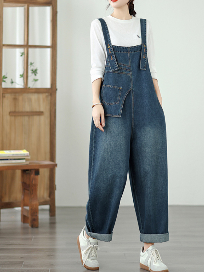 women's  Denim Overalls
