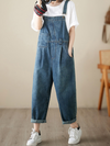 Women's Denim Overalls Dungarees