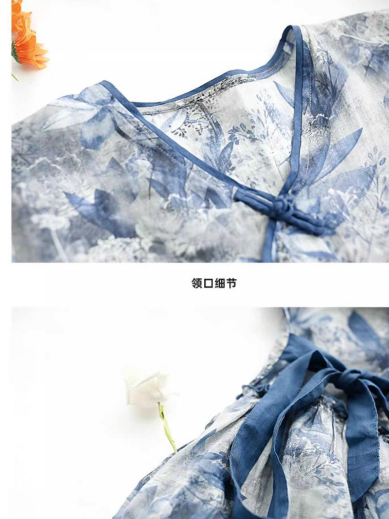  V-neckline enhances