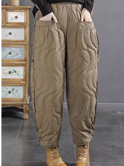 Women's Beautiful Retro Duck Down Pants Bottom