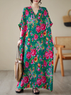 Women's Green Kaftan Dress