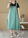 Women's Light-Green Salopette Dress