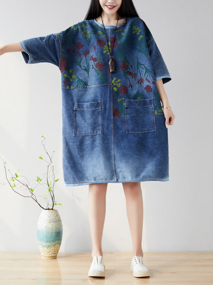 Women's Dark Blue Dress