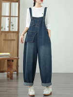 women's denim cotton overalls