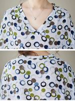 Women's V-neck Kaftan dress