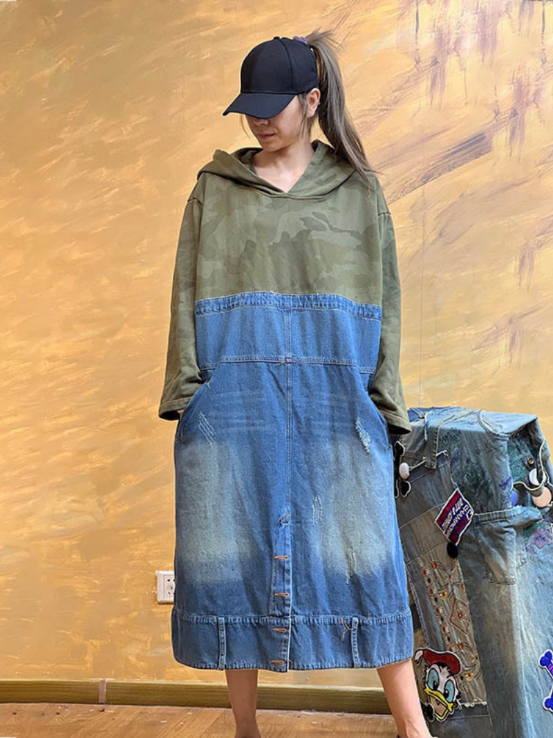  Women's Hooded Dress