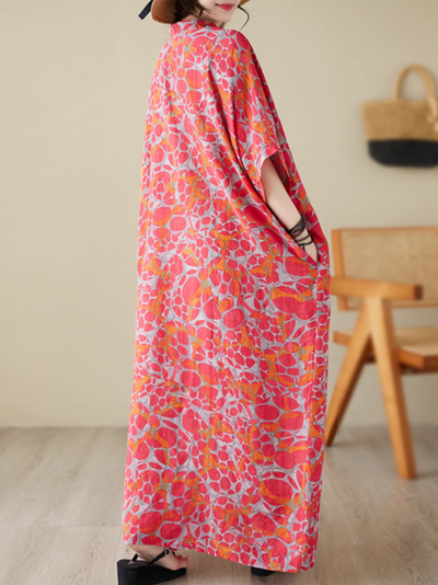Women's Pocket  Kaftan Dress