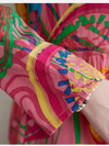 Women's Spring Ideal for any Season Printed Smock Dress