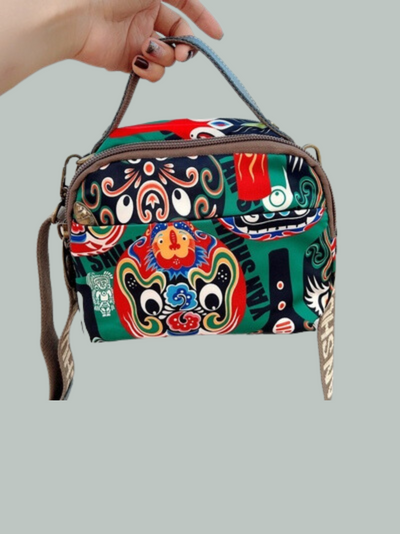 women's Floral Patern Shoulder Bag