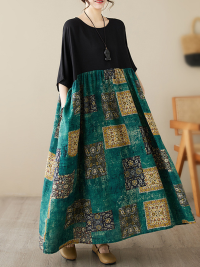 Women's Cotton Smock Dress