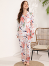 Women's Night Wear Rayon Printed Pajama Set