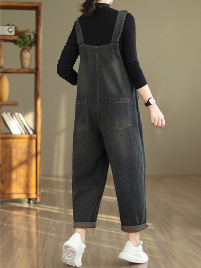 Women's Farm to Fashion Pockets Style Dungarees