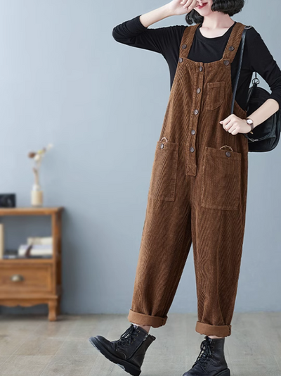 Women's Casual Baggy Overalls Dungarees for Any Occasion