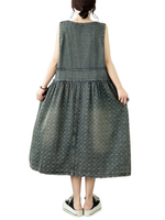 Weekend-Ready Swing Denim Dress — Effortless Fit, Soft and Flattering Everyday