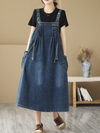 Women's Loose Salopette Dress