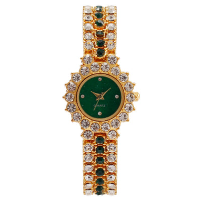 Women's Watches Colored Diamond Bracelet Fashionably Diamond-Set British Watches