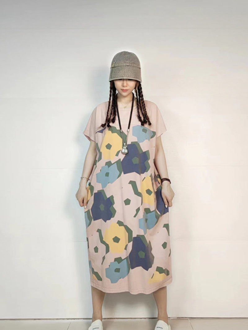Effortless Style Women's Summer Midi Dress