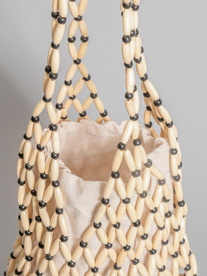 Women's Cream Shoulder Bag 