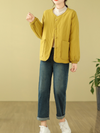 Women's yellow Sweater